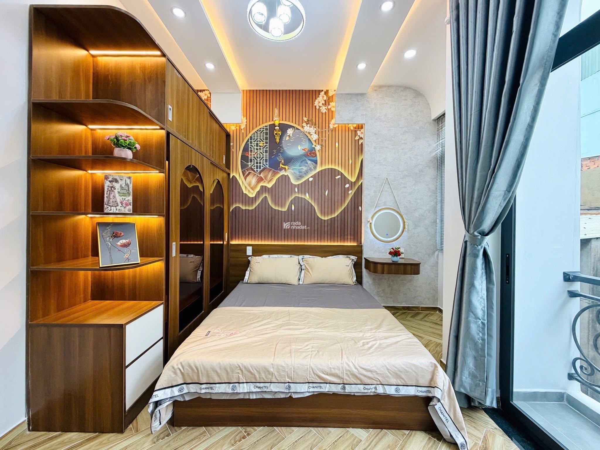 NHÀ PHỐ 3 TẦNG - THIẾT KẾ HIỆN ĐẠI, FULL NỘI THẤT - SÁT MT ĐƯỜNG - CHỈ 5.39 TỶ TL