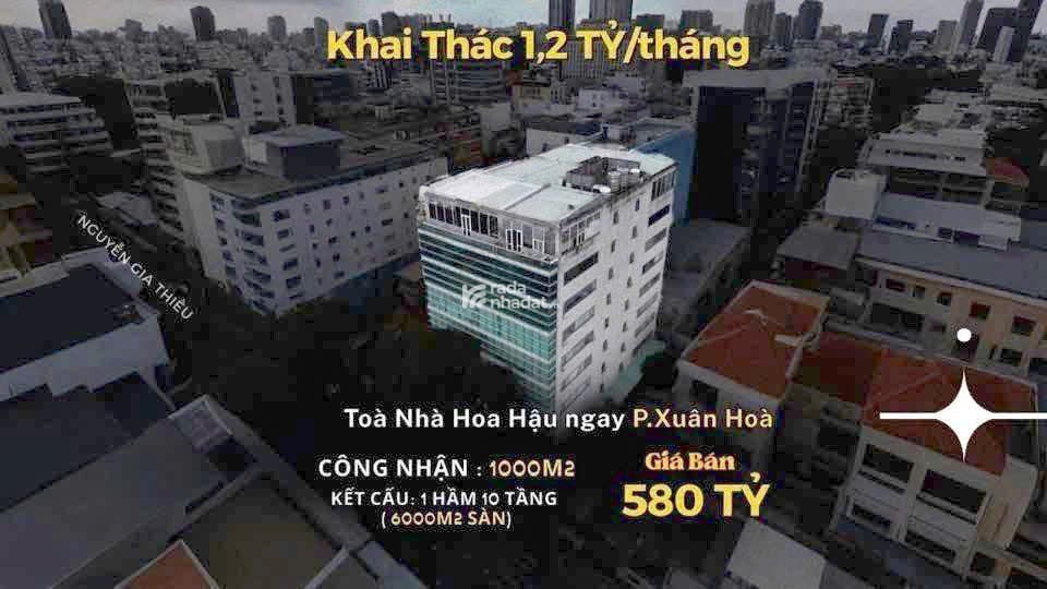 26 tỷ! Bán Building MT ngay Trường Chinh, Q.Tân Bình - 1080m2 Hầm 7 Tầng.