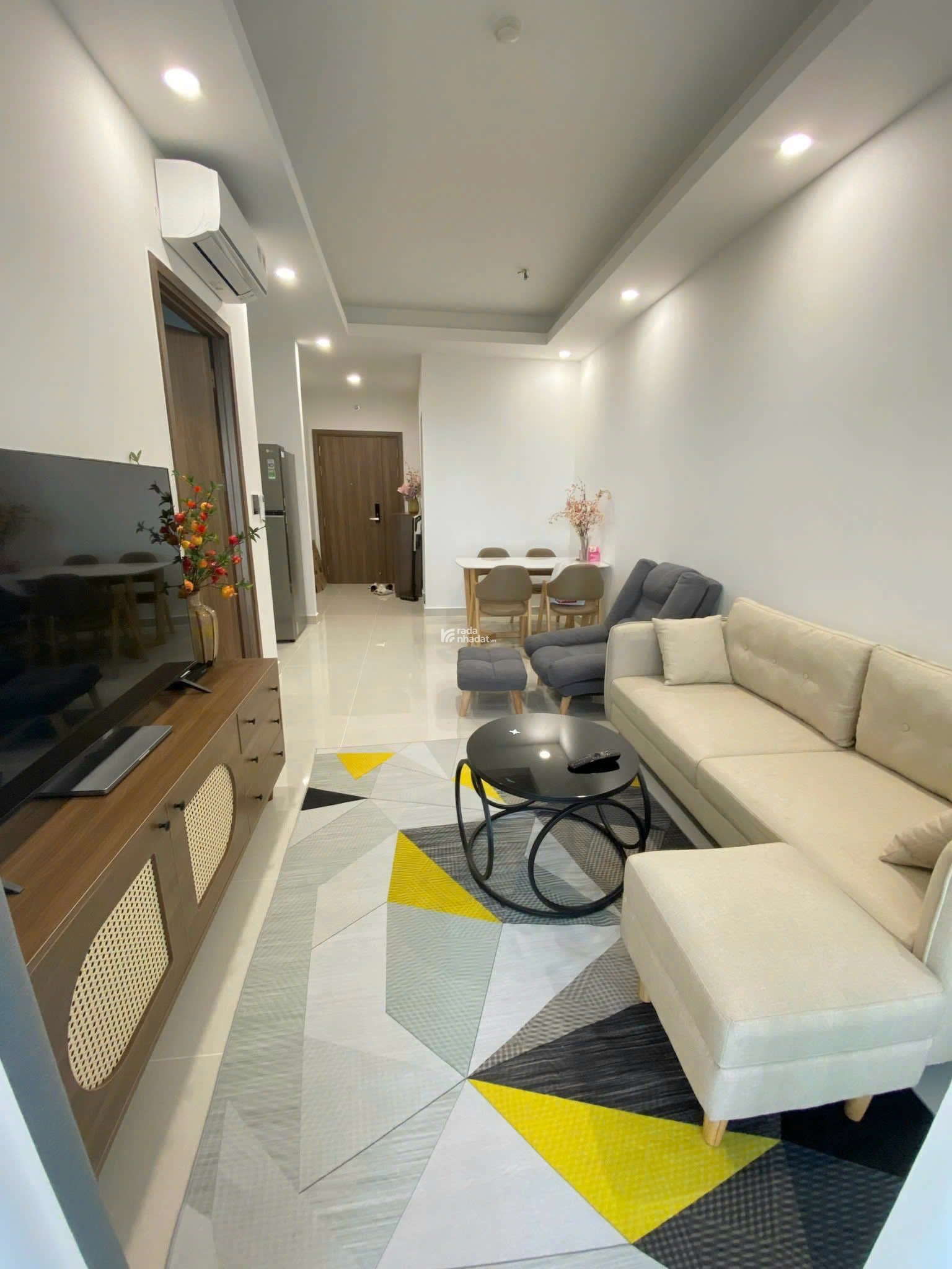 69m2 - 3.85 tỷ - 2PN2WC đủ nội thất hướng Bắc - Căn góc Q7 Riverside