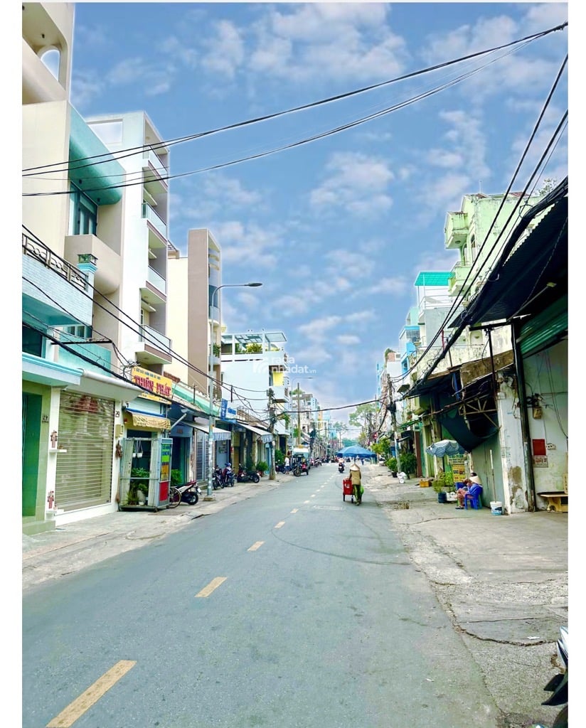 BÁN NHÀ MẶT TIỀN MAI XUÂN THƯỞNG 74M2 6 TẦNG 17.5 TỶ PHƯỜNG 1 QUẬN 6