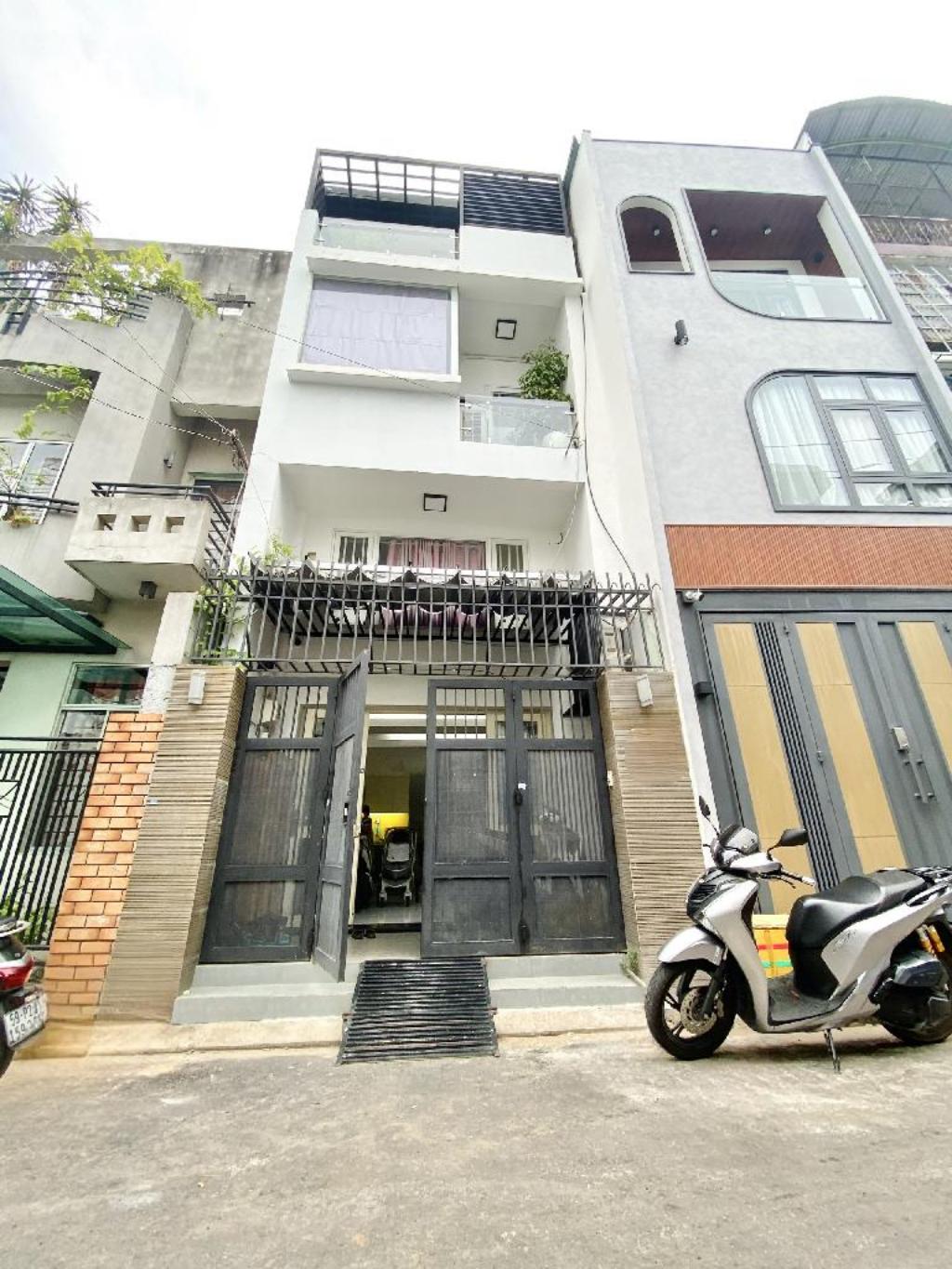 NHÀ ĐẸP ĐÓN TẾT - MẶT TIỀN KHU VIP P.4 TÂN BÌNH - 48M2 - 4 TẦNG BTCT -  GIÁP QUẬN 3 & 10