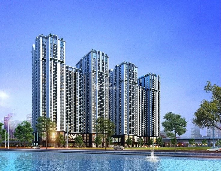 cho thuê căn hộ FIVE STAR Kim Giang , 2 ngủ 2wc full đồ giá thuê 13tr/ tháng