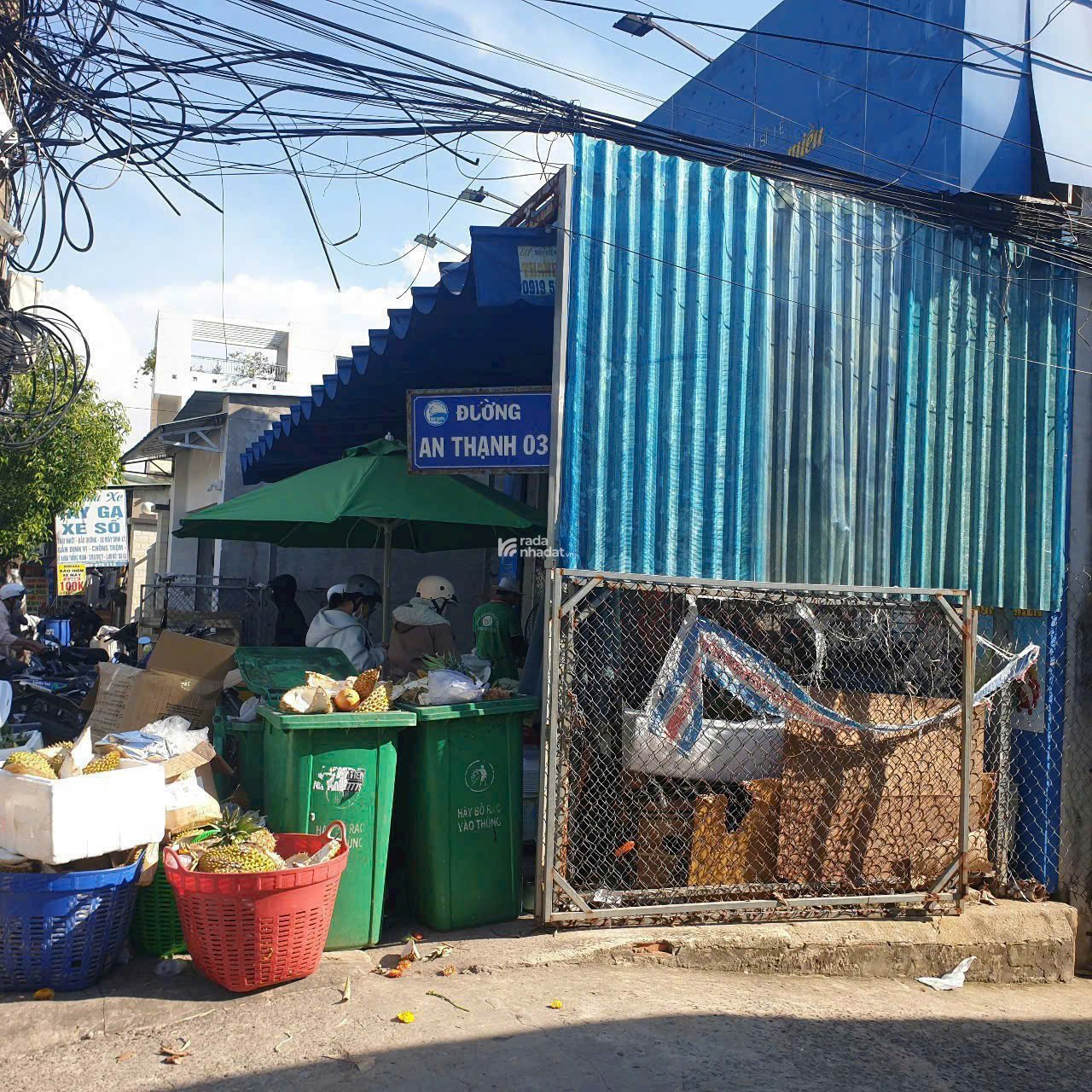 Bán đất mặt tiền đường An Thạnh 03, thành phố Thuận An, tỉnh Bình Dương, giá  mền nhất khu vực