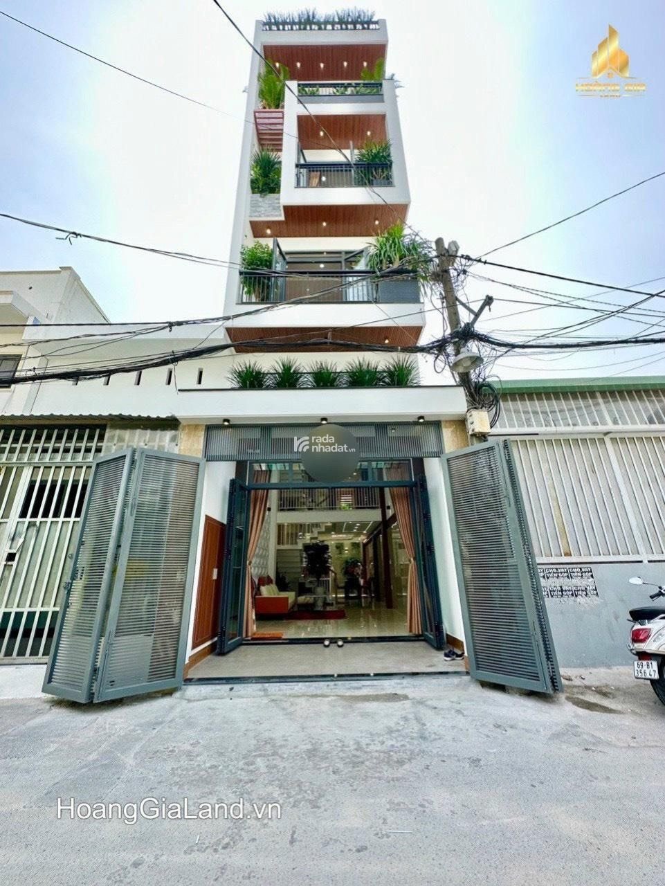 Bán nhà 2MT hẻm đường Thống Nhất P16 -(4mx15m) - 4 Lầu - Giá 8tỷ2 TL.