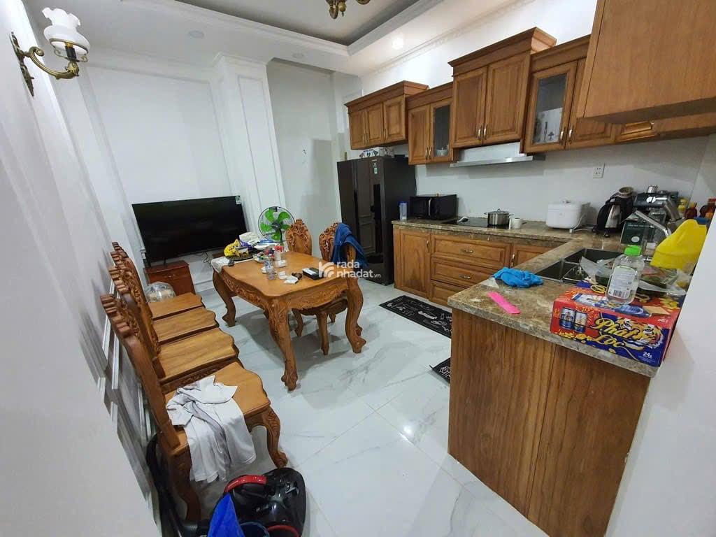 Nhà Phố 1 Trệt 3 Lầu Nội Thất Gỗ Tự Nhiên Thiết Kế Hiện Đại -Lê Đức Thọ -P13-Q Gò Vấp