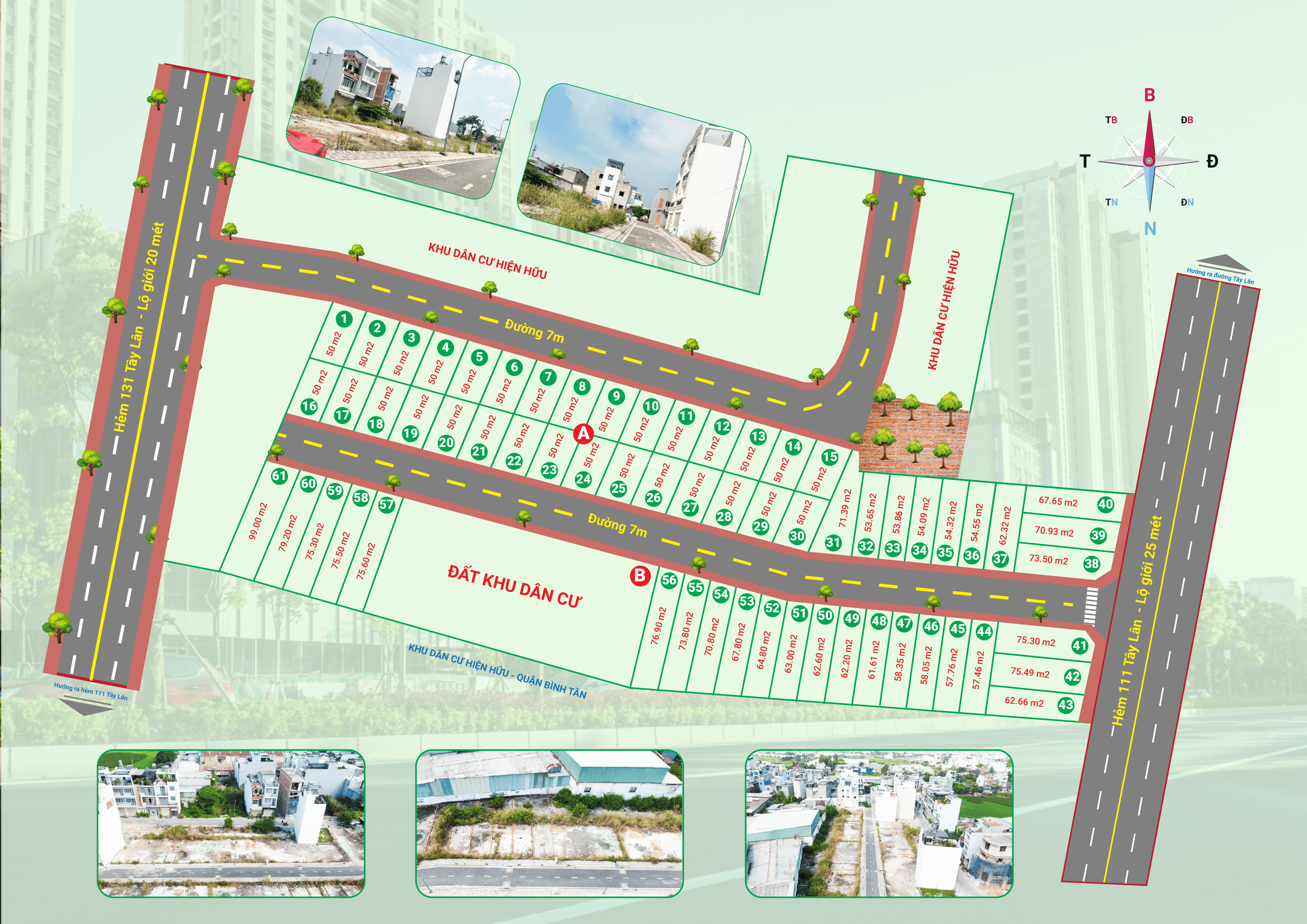CHÍNH CHỦ THƯƠNG LƯỢNG LÔ 75,6M2 SHR, ĐÔNG DÂN, HẠ TẦNG HOÀN THIỆN