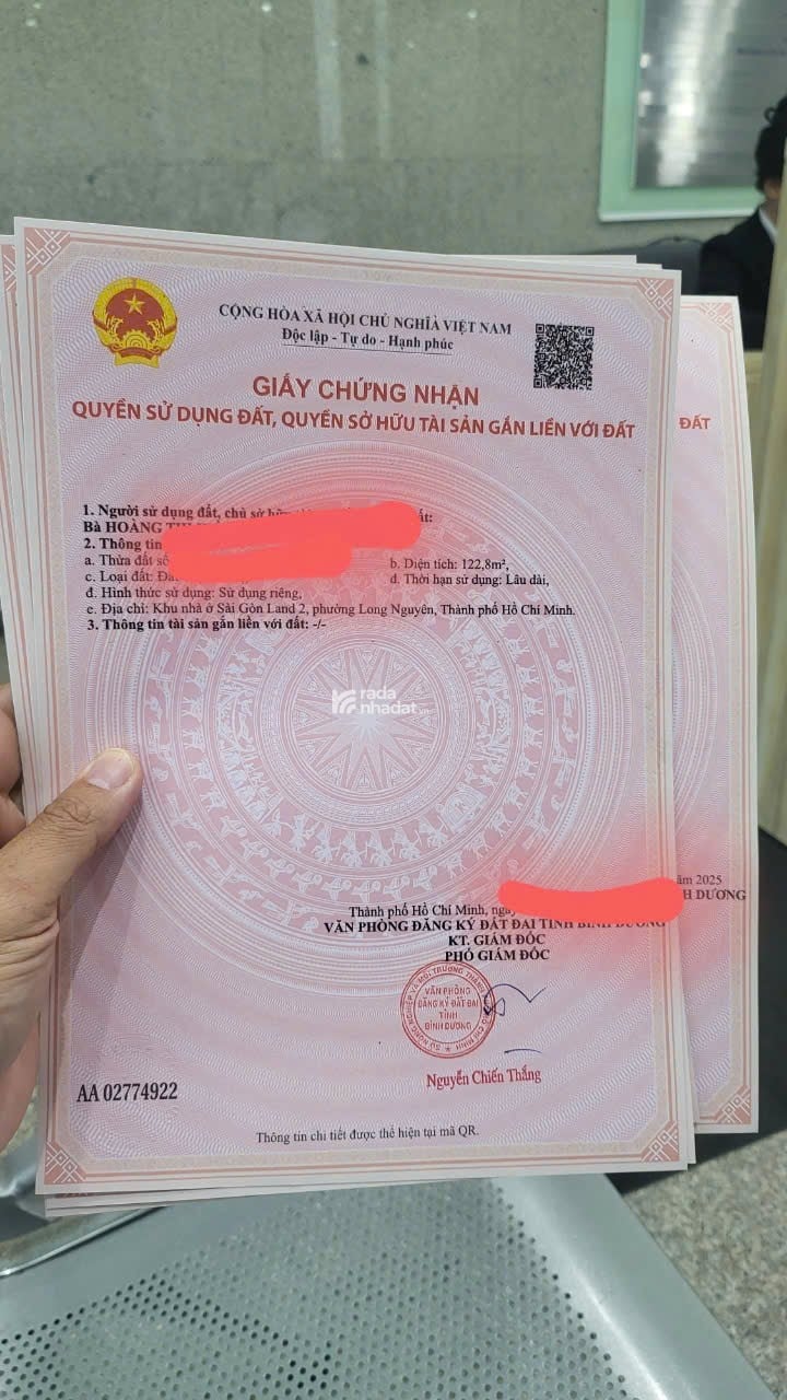 Đất có sổ hồng , DT : 519 lộ giới 13m giá 1,2T 