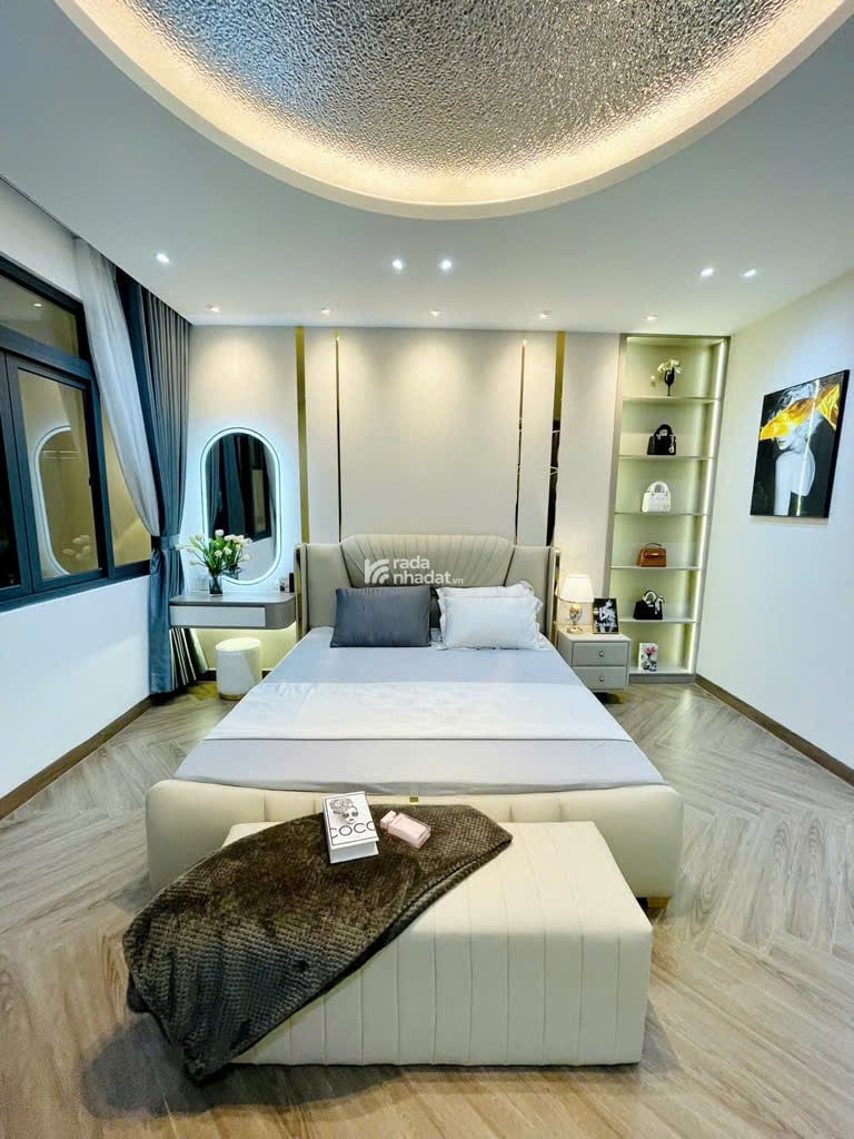 Nhà mới 4 tầng  1 căn ra mặt tiền Lê Văn Thọ P9  Gò Vấp  Hẻm xe hơi  ngang 5.8m  Chỉ 6.28 Tỷ