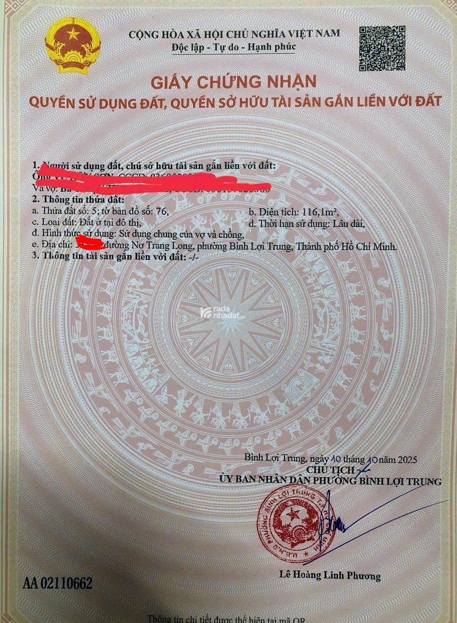 Nhà hẻm xe hơi diện tích khủng giá rẻ