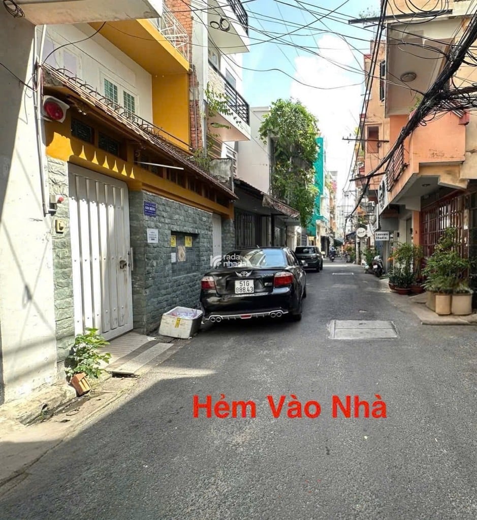 TRUNG TÂM. SÁT HẺM XE HƠI VIP LÊ VĂN SỸ, PHÚ NHUẬN, 52M2 TIỆN XÂY MỚI. GIẢM 350TR CHỈ CÒN 6.6T TL 