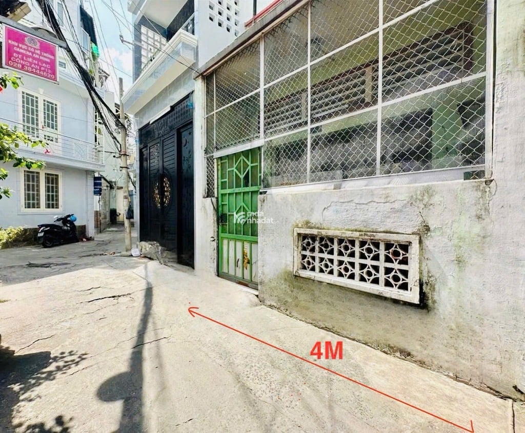 TRUNG TÂM. SÁT HẺM XE HƠI VIP LÊ VĂN SỸ, PHÚ NHUẬN, 52M2 TIỆN XÂY MỚI. GIẢM 350TR CHỈ CÒN 6.6T TL 