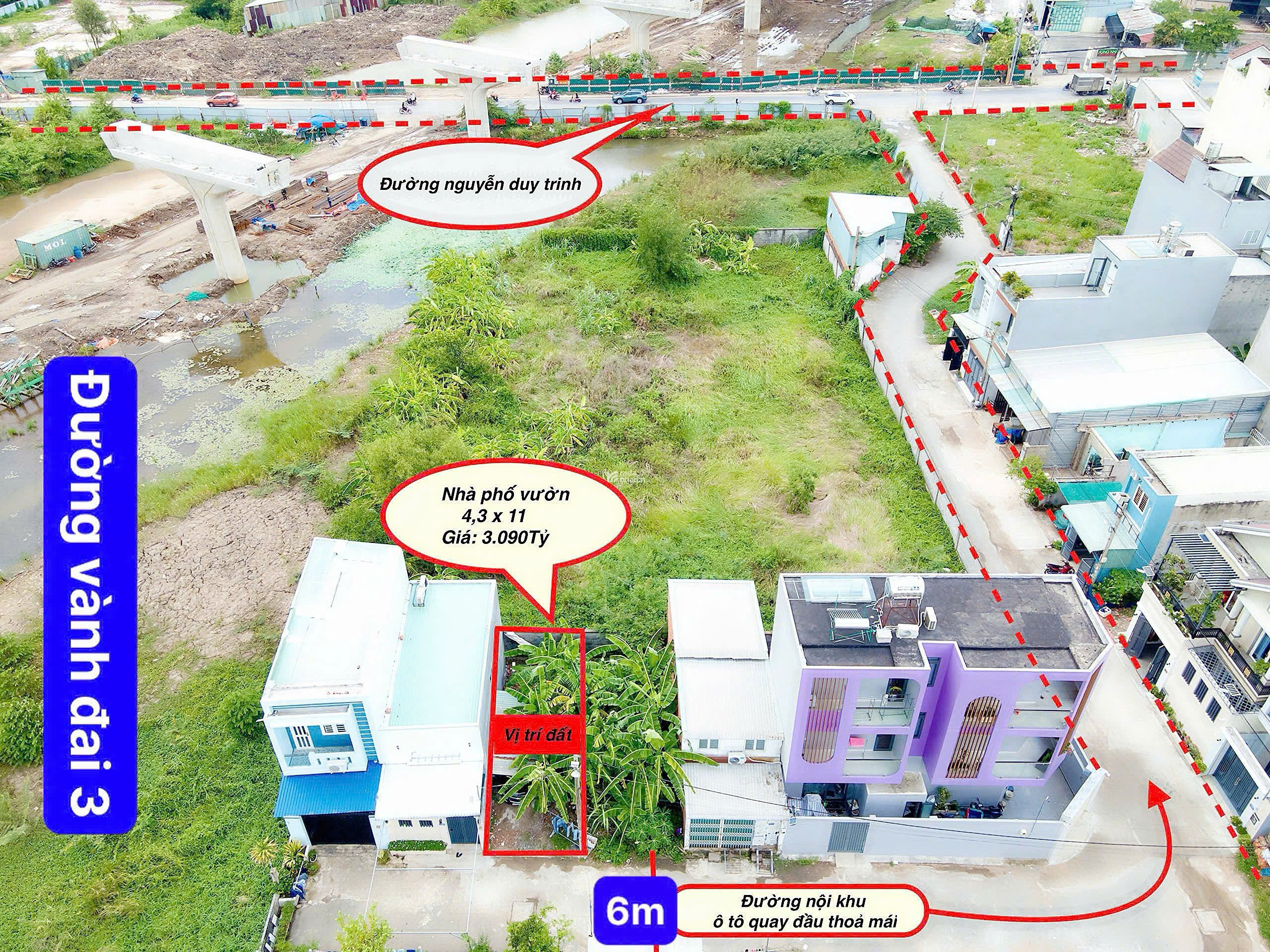 Đất Long Trường chỉ 2,98 tỷ ,SHR , sang tên công chứng ngay trong ngày