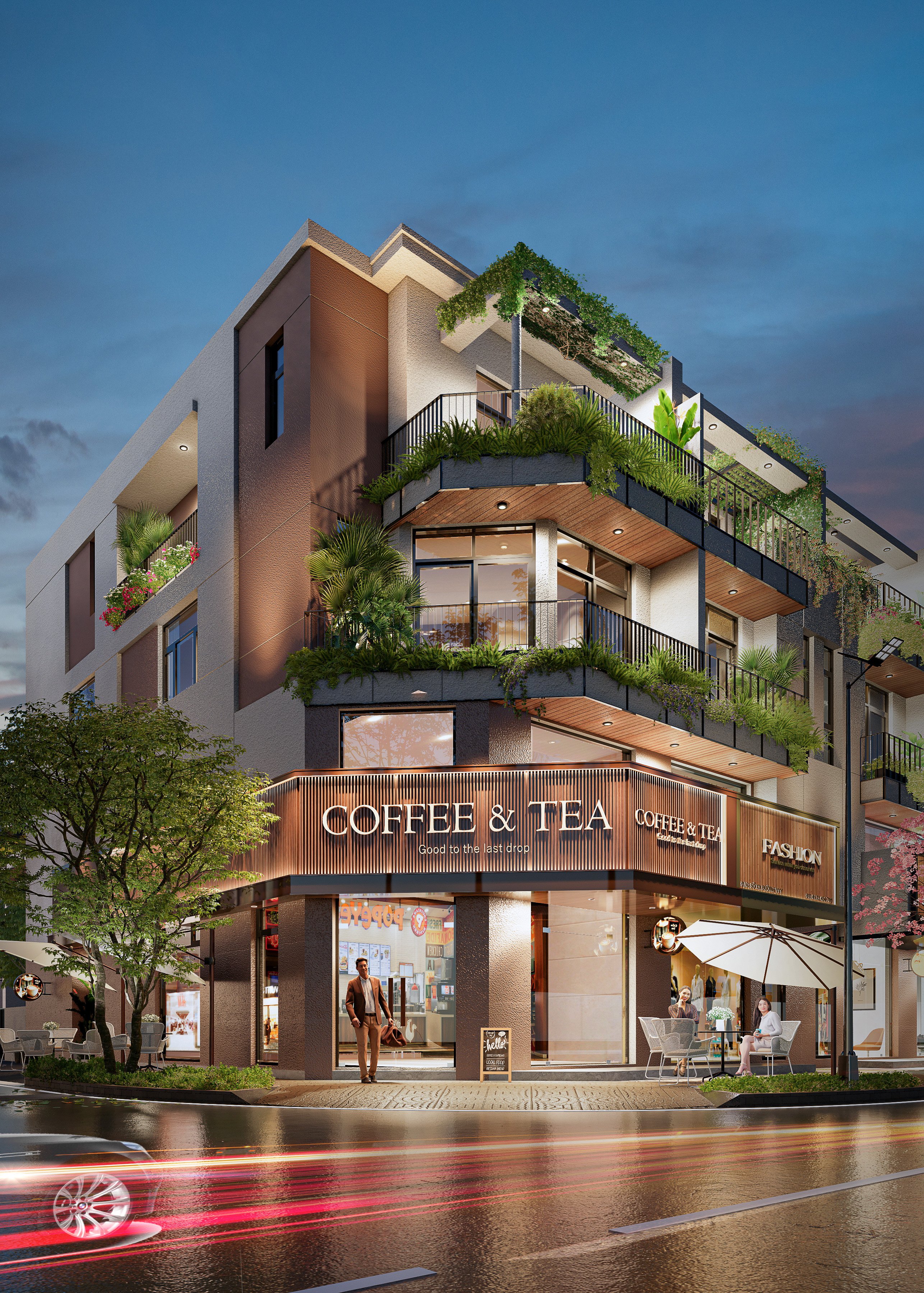 SHOPHOUSE ĐẤT NAM SOLUNA SỞ HỮU NHÀ PHỐ 2 TRONG 1: VỪA Ở VỪA KINH DOANH