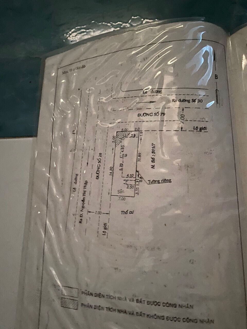 Nhà góc 2 Mặt tiền đường 79 Phường Tân Quy Quận 7. Dt 7x15m 2 lầu