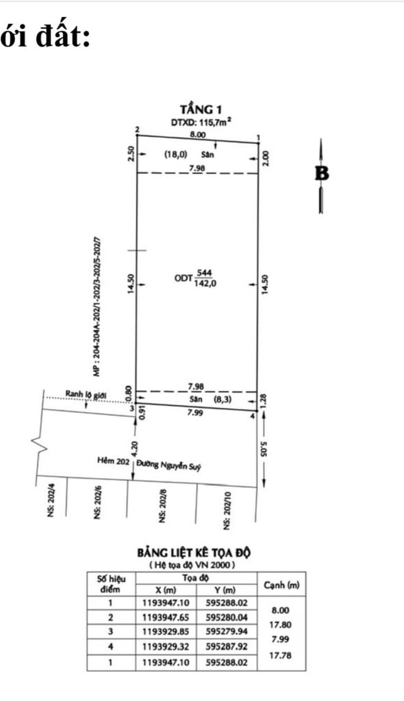 Bán CHDV gần Aeon Tân Phú, 8x18 , 6 tầng 135tr/tháng