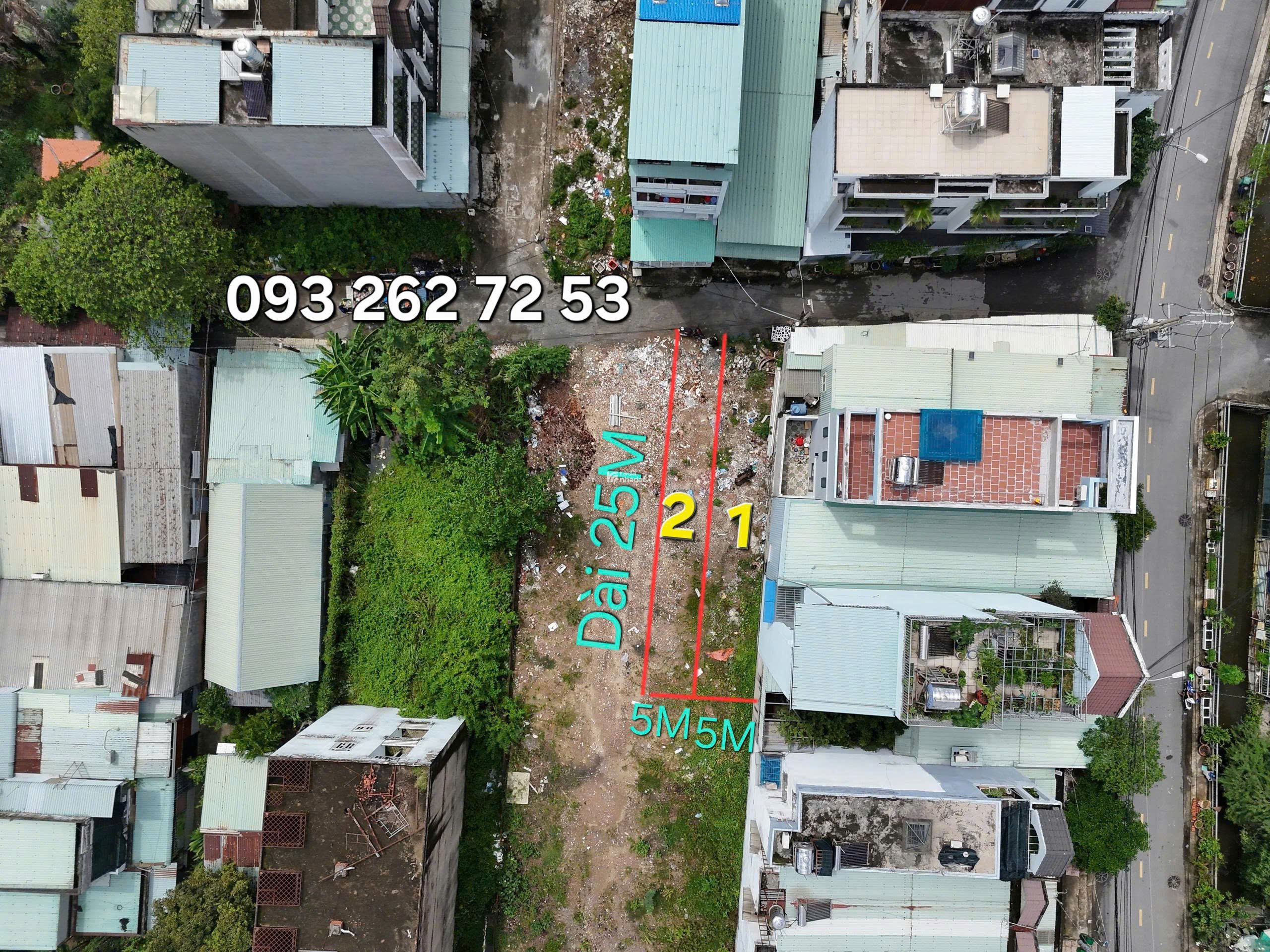 CẶP ĐẤT SIÊU ĐẸP 5x25M - XÂY SIÊU PHẨM, CHDV, KHÁCH SẠN - GIÁ CHỈ 6.X TỶ