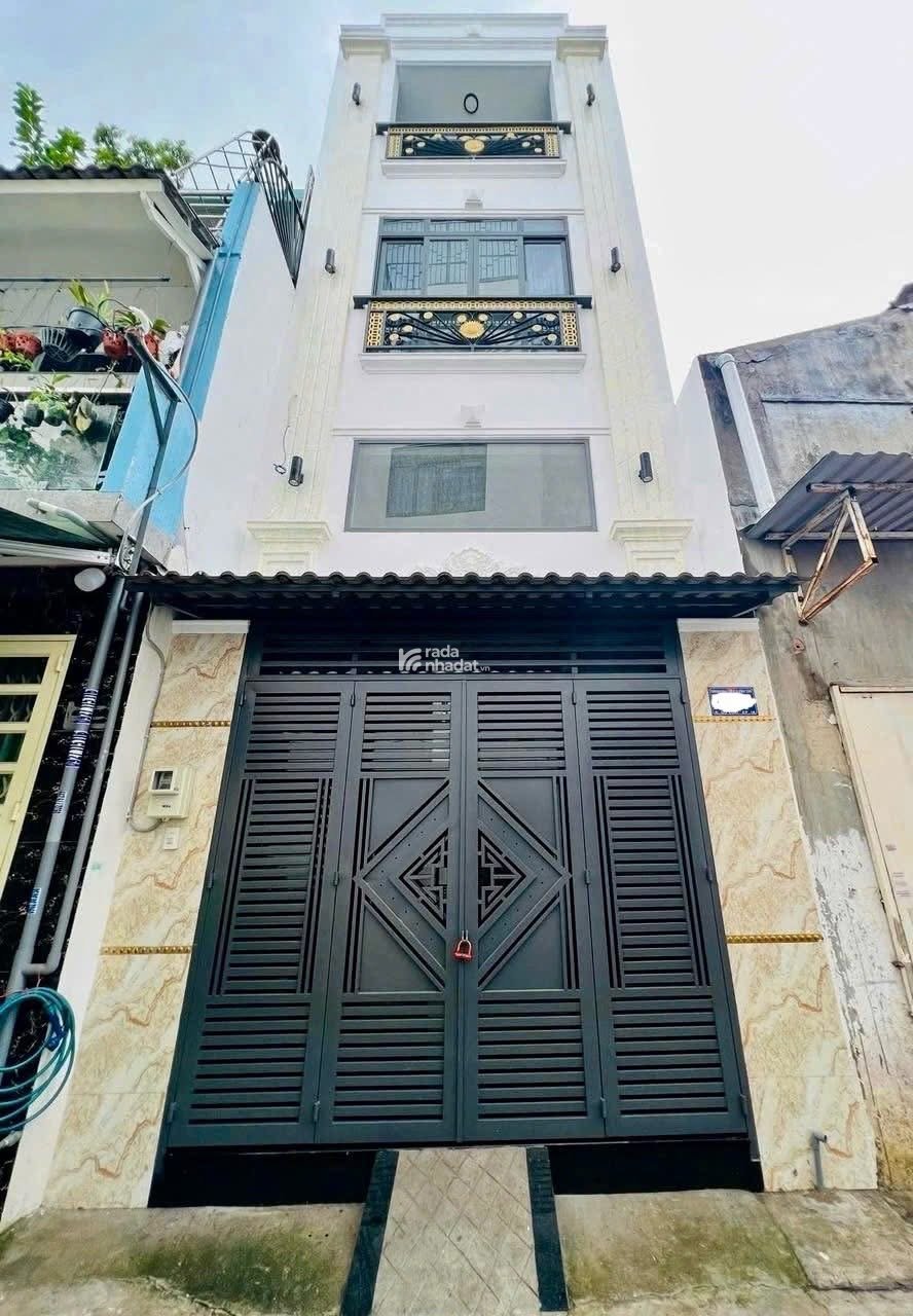 SOS! Bán Nhà ngay đường Võ Văn Kiệt, phường 5, Quận 5, hẻm xe hơi 5m, 4 tầng tặng nội thất