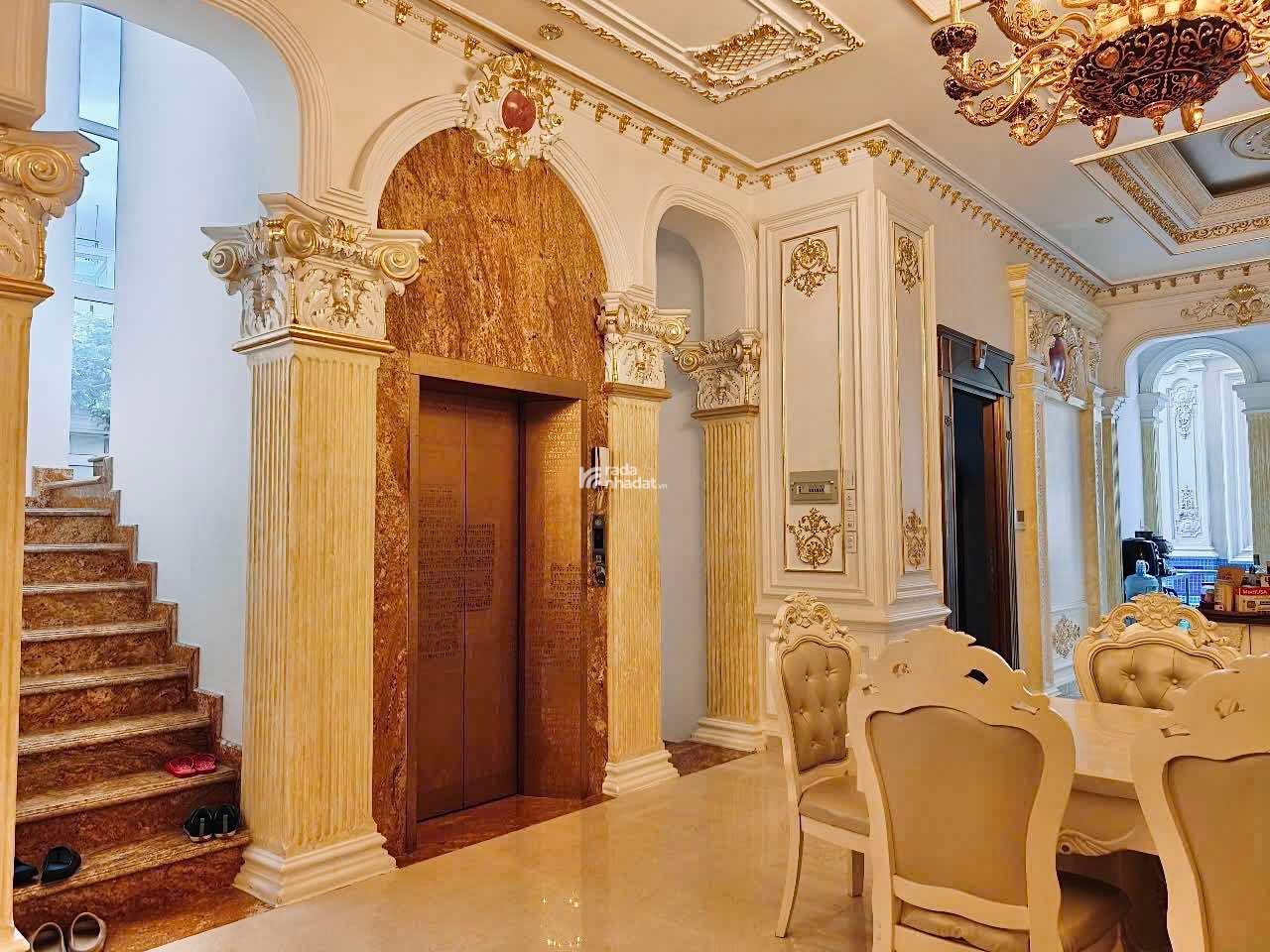 VILLA 5 TẦNG 2 MẶT TIỀN - GIÁP Q3 Q10 - 350m2 ĐƯỜNG 8m - GIÁ 68 TỶ