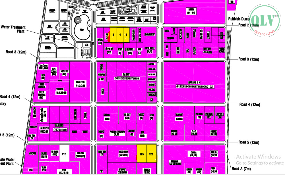 BÁN ĐẤT CÔNG NGHIỆP KCX LINH TRUNG 3, TN  34.000m2