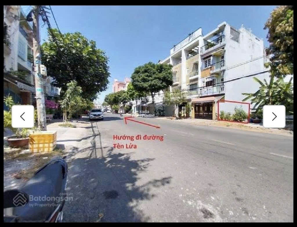 Bán Đất Mặt Tiền Đường Số 34,Khu Tên Lửa (80m2 -4m x 20m) 10,8 Tỷ TL