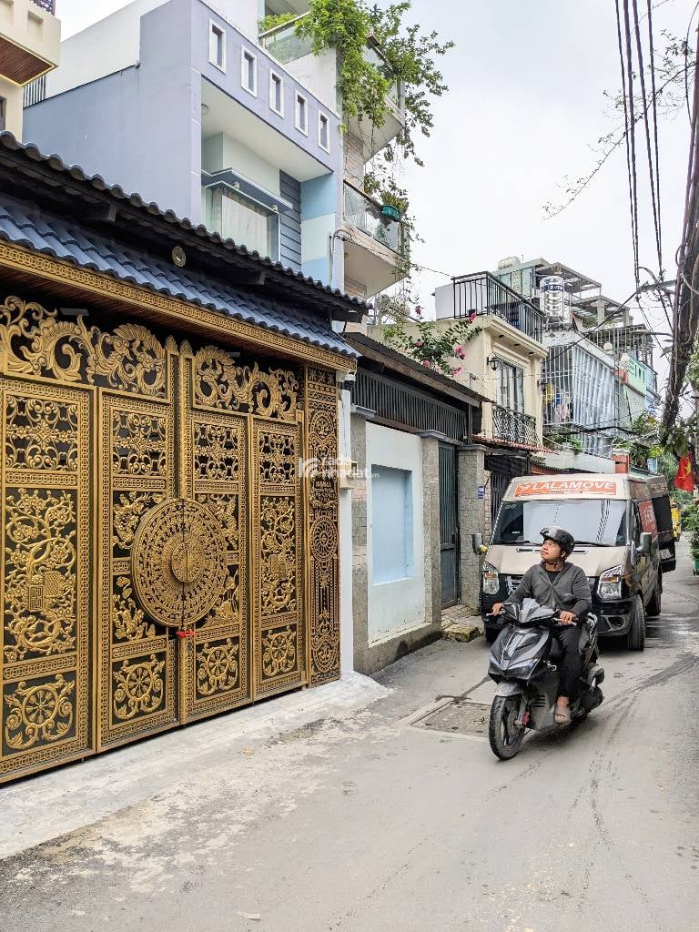 NGUYỄN TƯ GIẢN VỪA Ở VỪA KINH DOANH - HXH THÔNG - 45M2 (4*11) NỞ HẬU - 4 TẦNG MỚI ĐẸP  - 6 TỶ 700