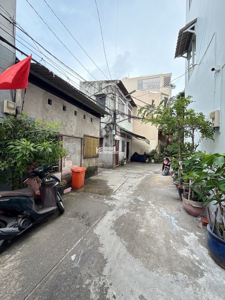 HẺM 4M - 4 TẦNG - 55M2 - KHẢ NĂNG KHAI THÁC 50TR/1 THÁNG - AN NINH  