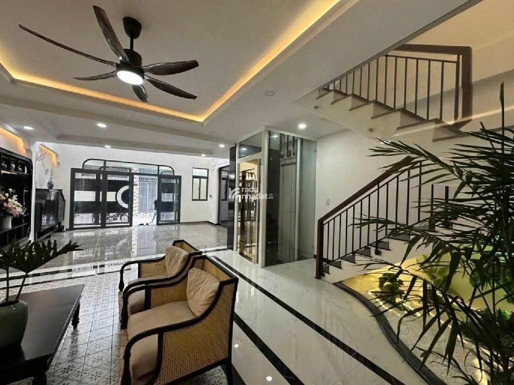 Nhà mới 5 tầng thang máy   Phan Huy Ích An Hội Tây  Gò Vấp  Hẻm 6m  7x15m  Giá 11.6 Tỷ