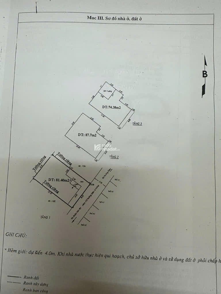 Bán nhà 112/8 hoàng diệu, phường 13, quận 4