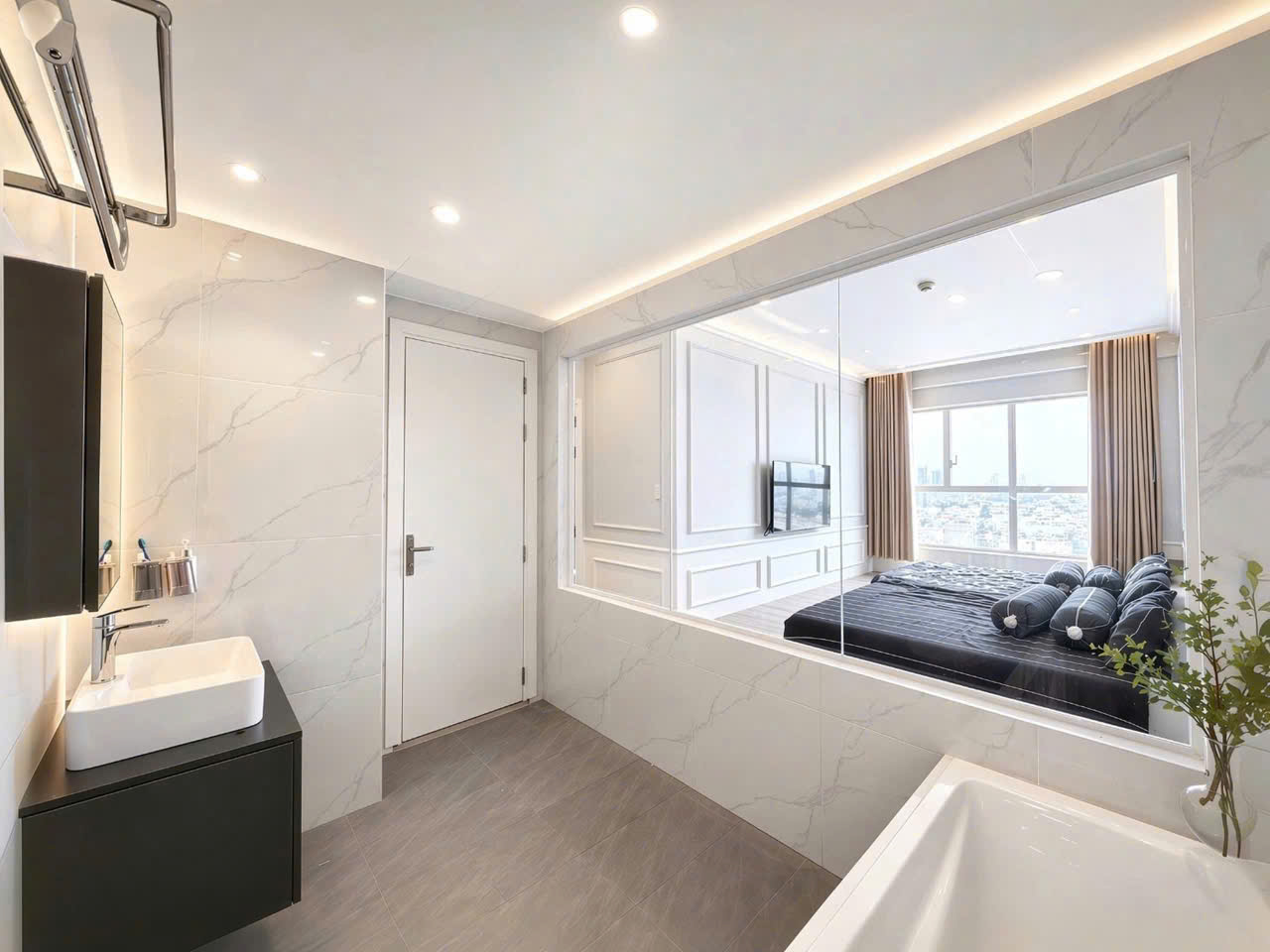 2PN 2wc  Sunrise City view , 76 m2, 17 trđ/tháng