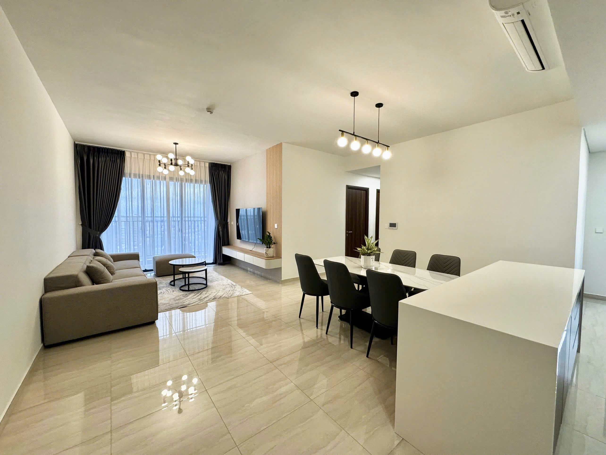 CHO THUÊ CÁN HỘ THE INFINITY - RIVIERA POINT - 3 PHÒNG NGỦ - NHÀ MỚI 100% FULL NỘI THẤT