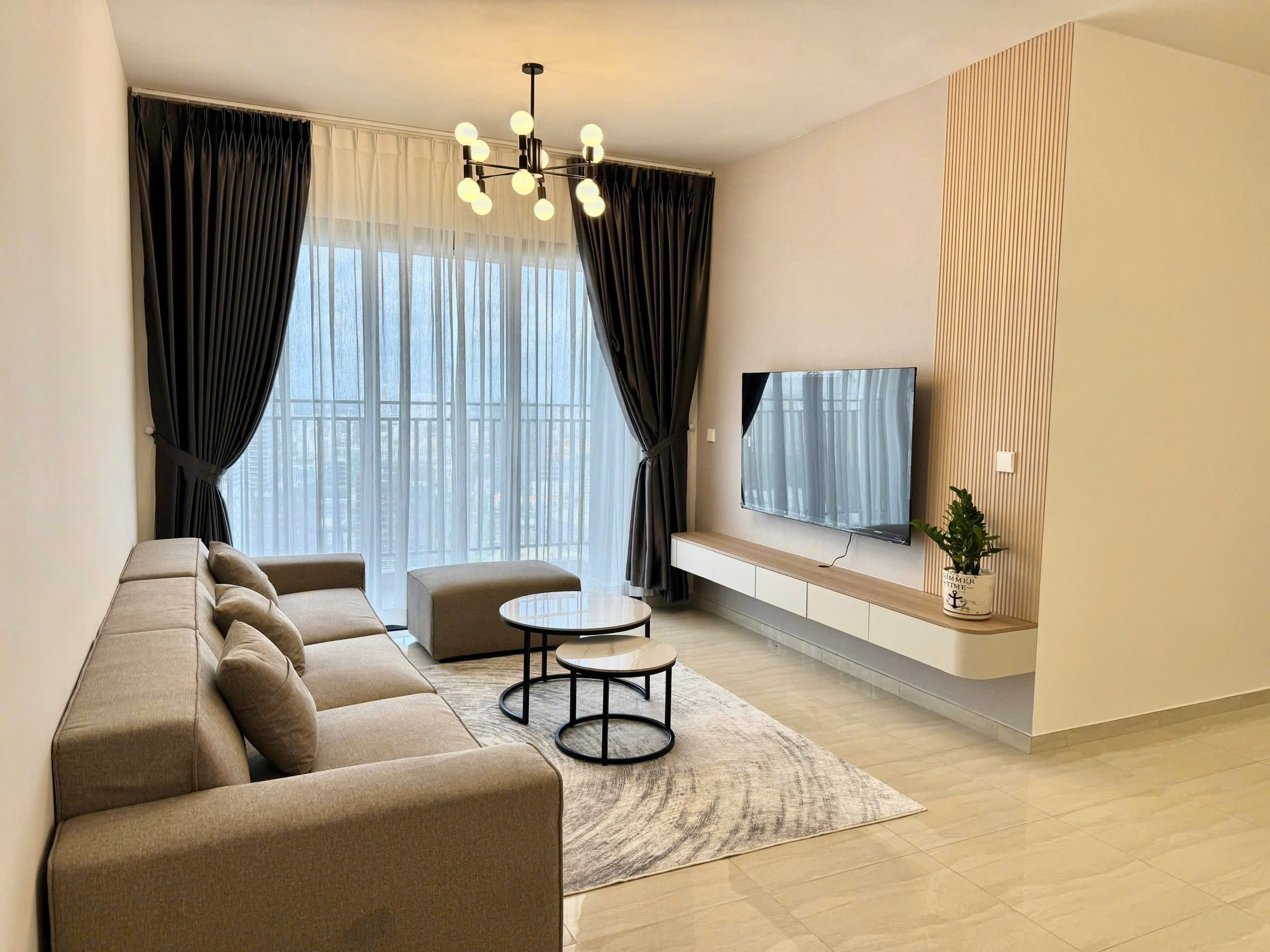 CHO THUÊ CÁN HỘ THE INFINITY - RIVIERA POINT - 3 PHÒNG NGỦ - NHÀ MỚI 100% FULL NỘI THẤT