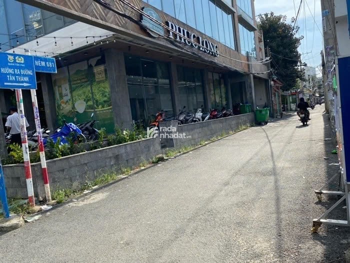 Âu Cơ, P. Tân Thành, Q. Tân Phú  5.3x19.6m 101m2 Hẻm xe hơi GIÁ CHỈ 8.7 TỶ