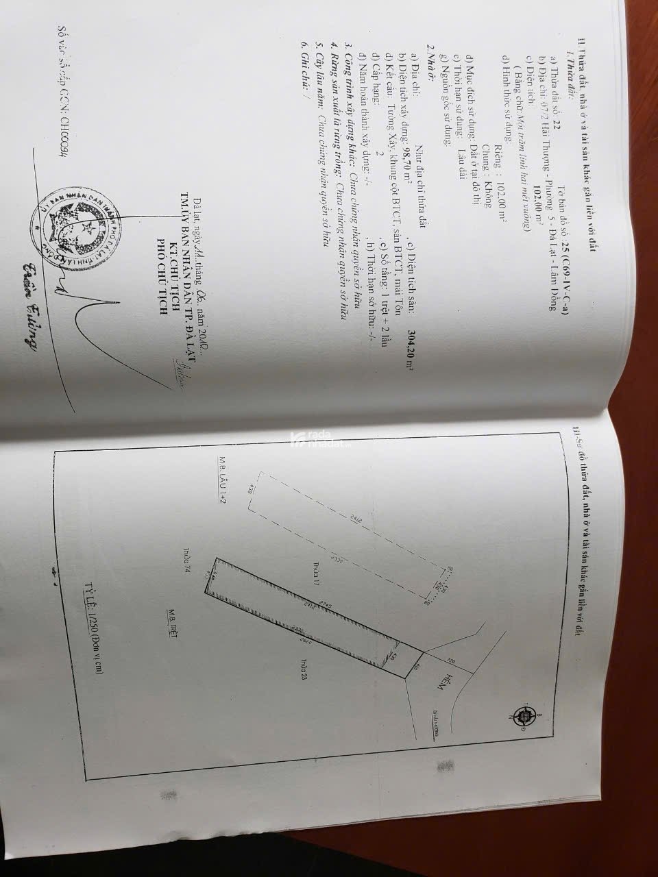 Bán khách sạn 1* ở trung tâm Đà Lạt