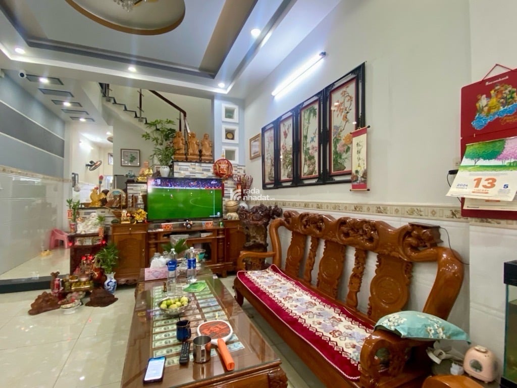 BÁN NHÀ MẶT TIỀN NỘI BỘ CƯ XÁ PHÚ LÂM B 102M2 13.X TỶ 4.2X25M HẺM XE TẢI QUẬN 6