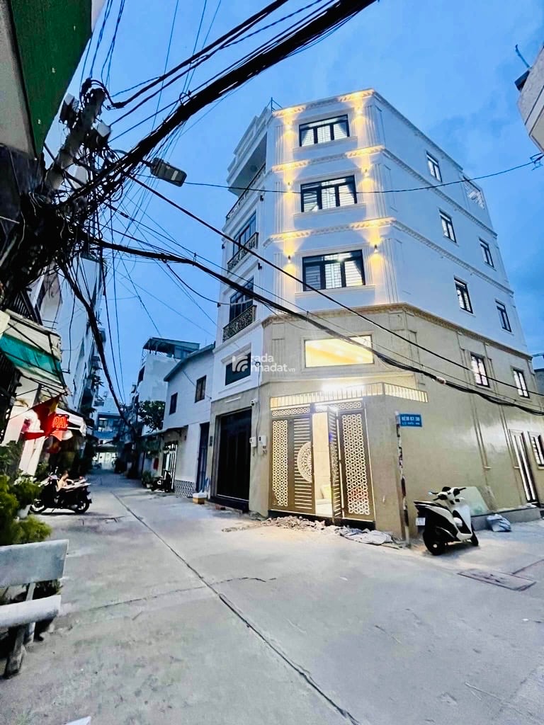 NHÀ MỚI LÔ GÓC – HXH THÔNG – 2P AEON – CHỢ TÂN HƯƠNG – 60M2 NGANG 5 – 5 TẦNG FULL NỘI THẤT CHỈ 8.X