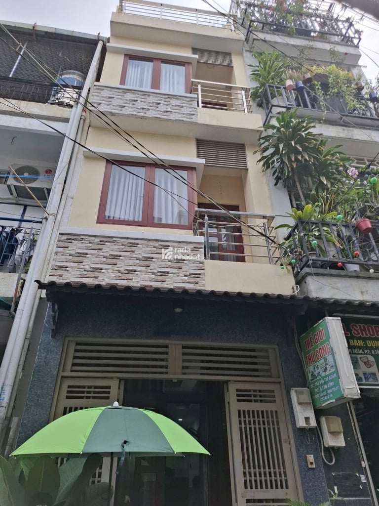 [TÂN BÌNH] MẶT TIỀN BÙI THỊ XUÂN - KINH DOANH TỐT - 4 TẦNG MỚI ĐẸP - NGAY VÒNG XOAY LÊ VĂN SỸ 