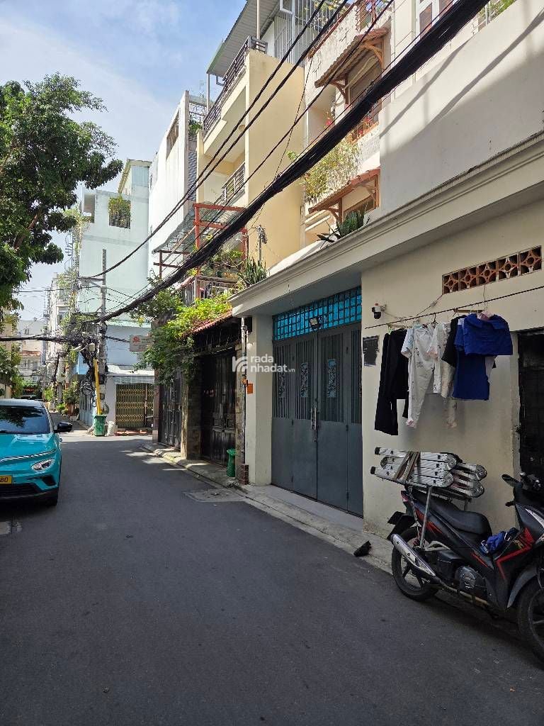 HẺM XE HƠI HOÀNG HOA THÁM, PHÚ NHUẬN, 82M2 TIỆN XÂY. GIẢM 550TR CHỈ 16T 