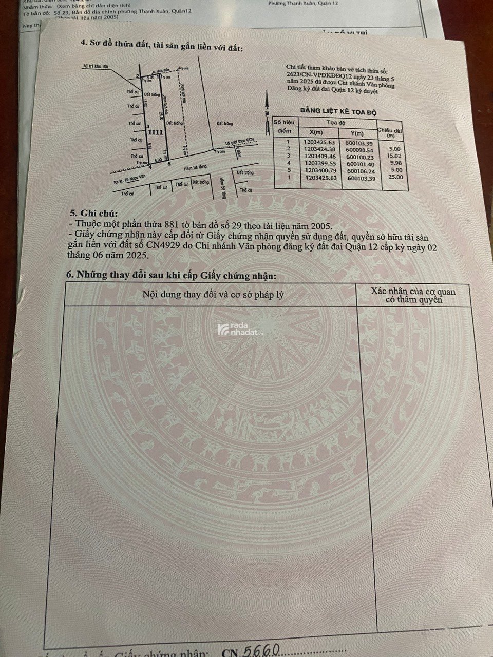 Cực Phẩm 2 Lô Đất Đẹp Trung Tâm Thạnh Xuân, Q.12 Sổ Hồng Riêng, Giá Tốt!