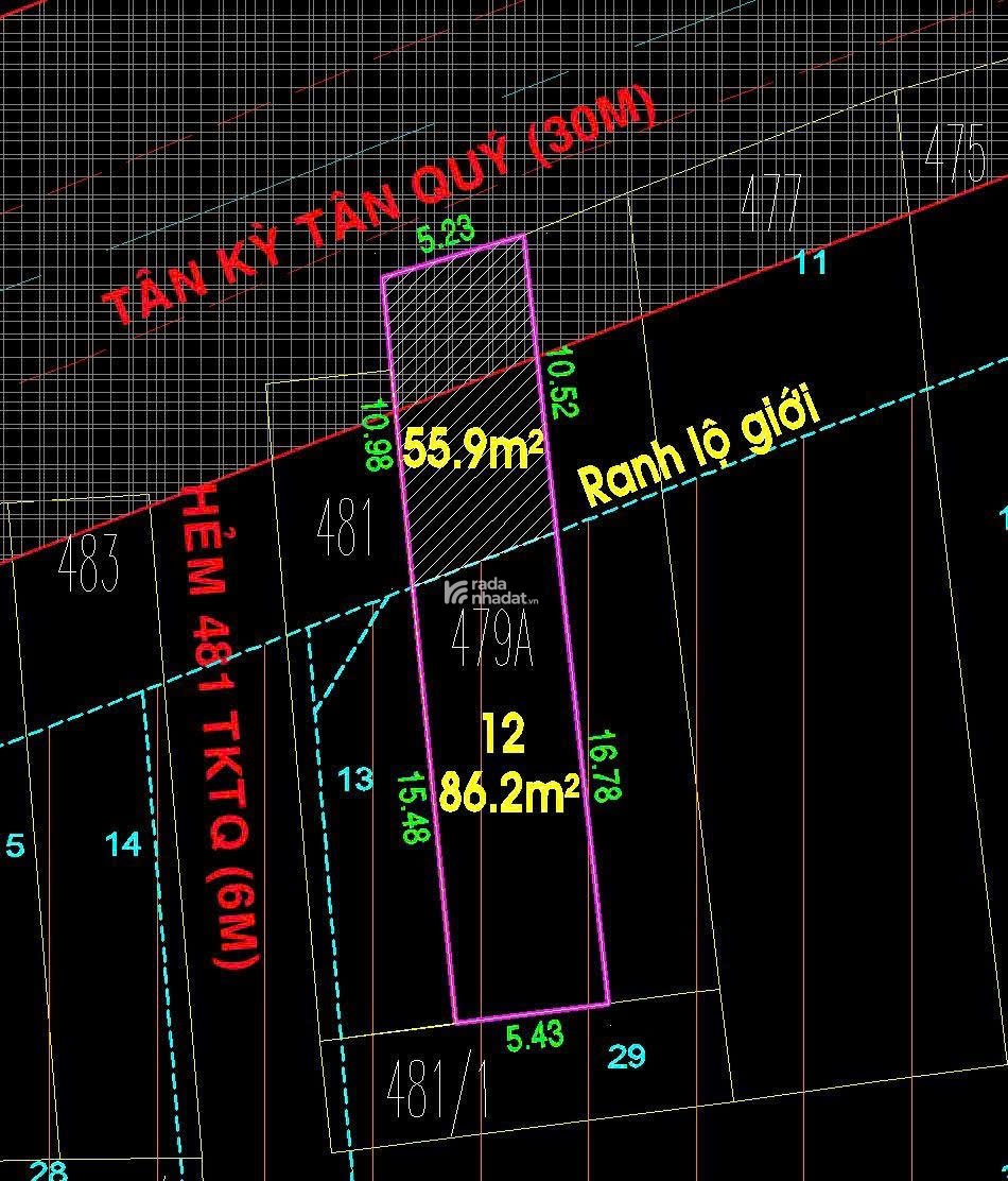 HOT: BÁN MTKD CỰC TỐT 4.. Tân Kỳ Tân Quý. P Tân Sơn Nhì. HCM
