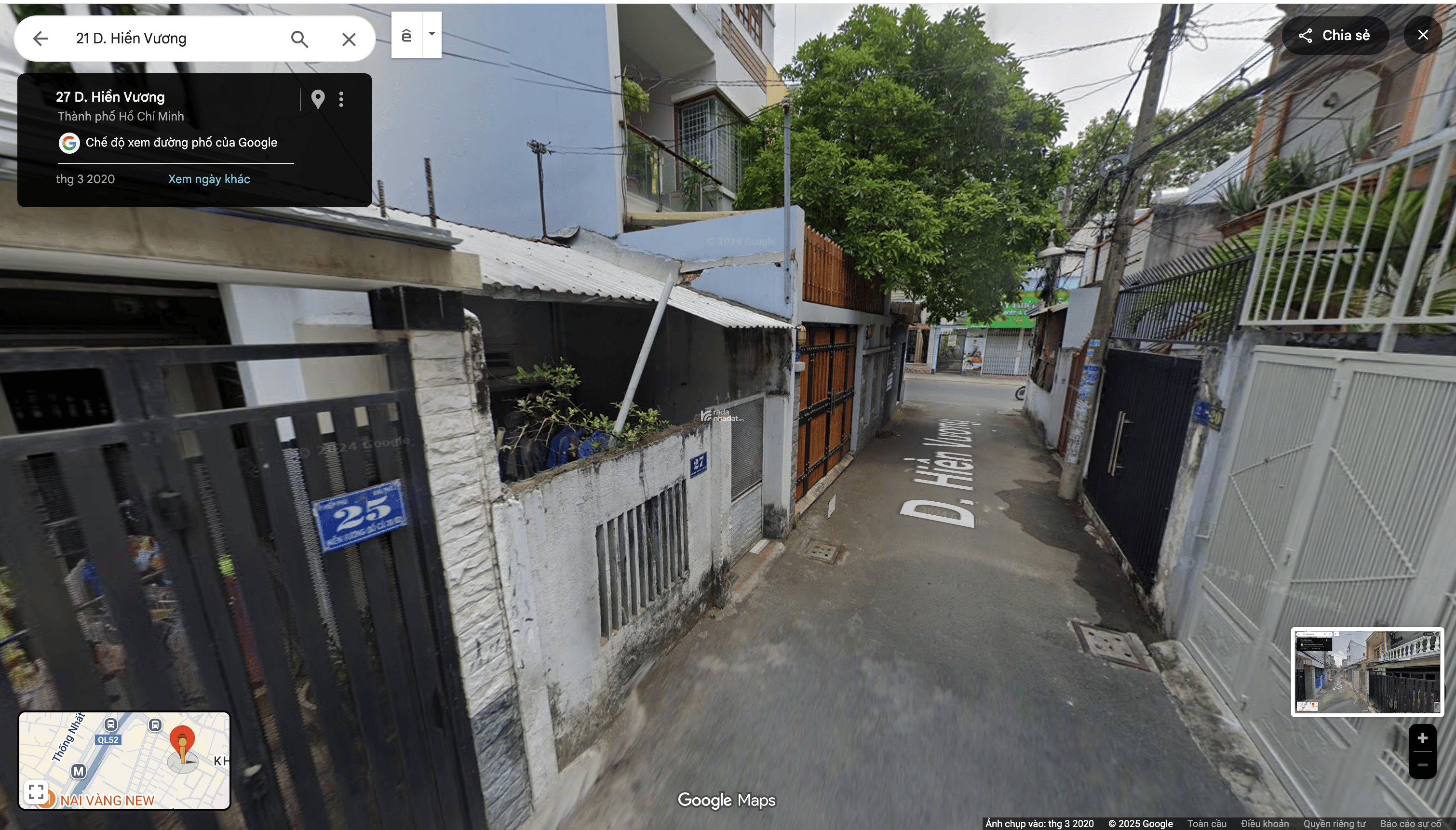 CHO THUÊ NHÀ NGUYÊN CĂN DƯƠNG HIỀN VƯƠNG