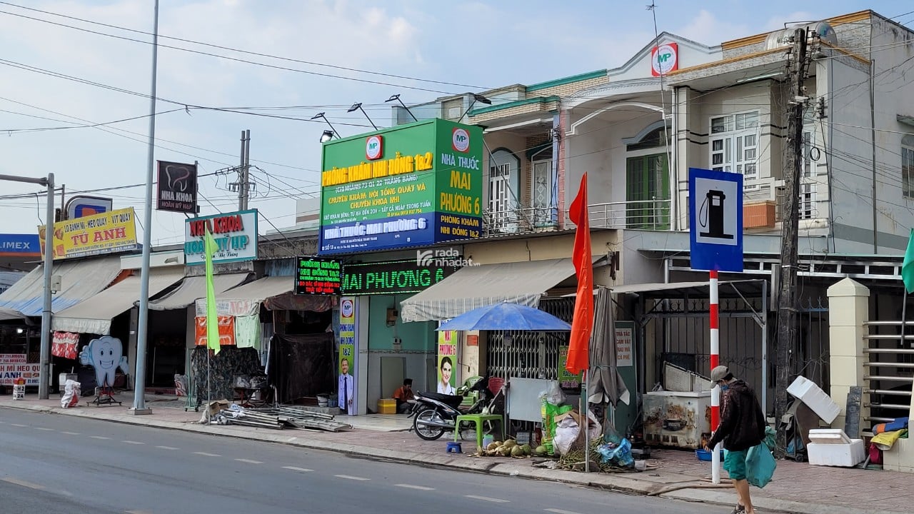 Cho thuê nhà mặt tiền đường ĐT 825 đối diện chợ Tân Mỹ , Đức Hòa, tỉnh Long An