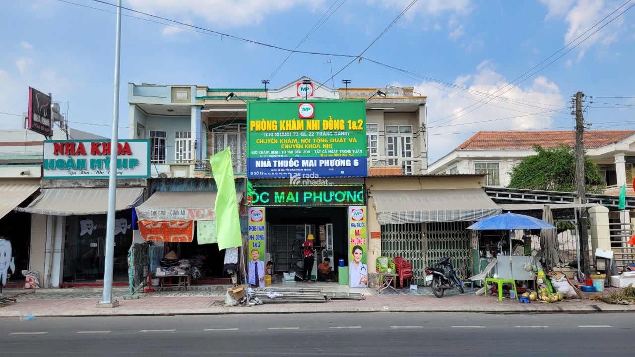 Cho thuê nhà mặt tiền đường ĐT 825 đối diện chợ Tân Mỹ , Đức Hòa, tỉnh Long An