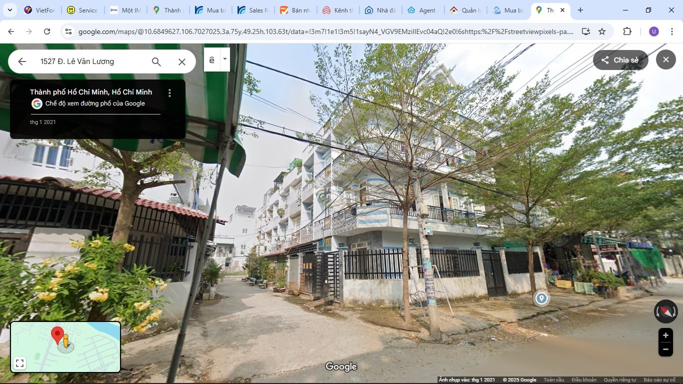 Bán nhà 1 trệt, 2 lầu, 1 sân thượng (4x13) sát bên Chung cư Khải Hoàn Prime.