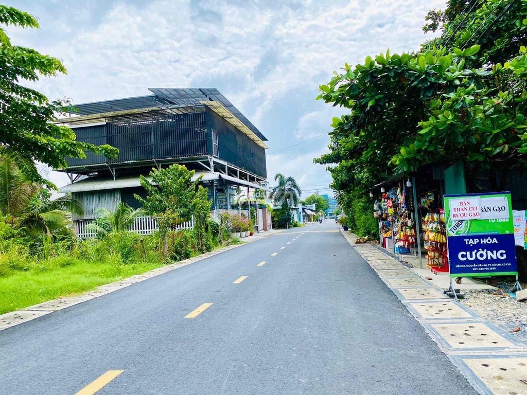 Chính chủ cần bán nhanh mặt tiền đường Bùi Thị He, 223m2 full thổ cư, sổ riêng, cách QL22 100m