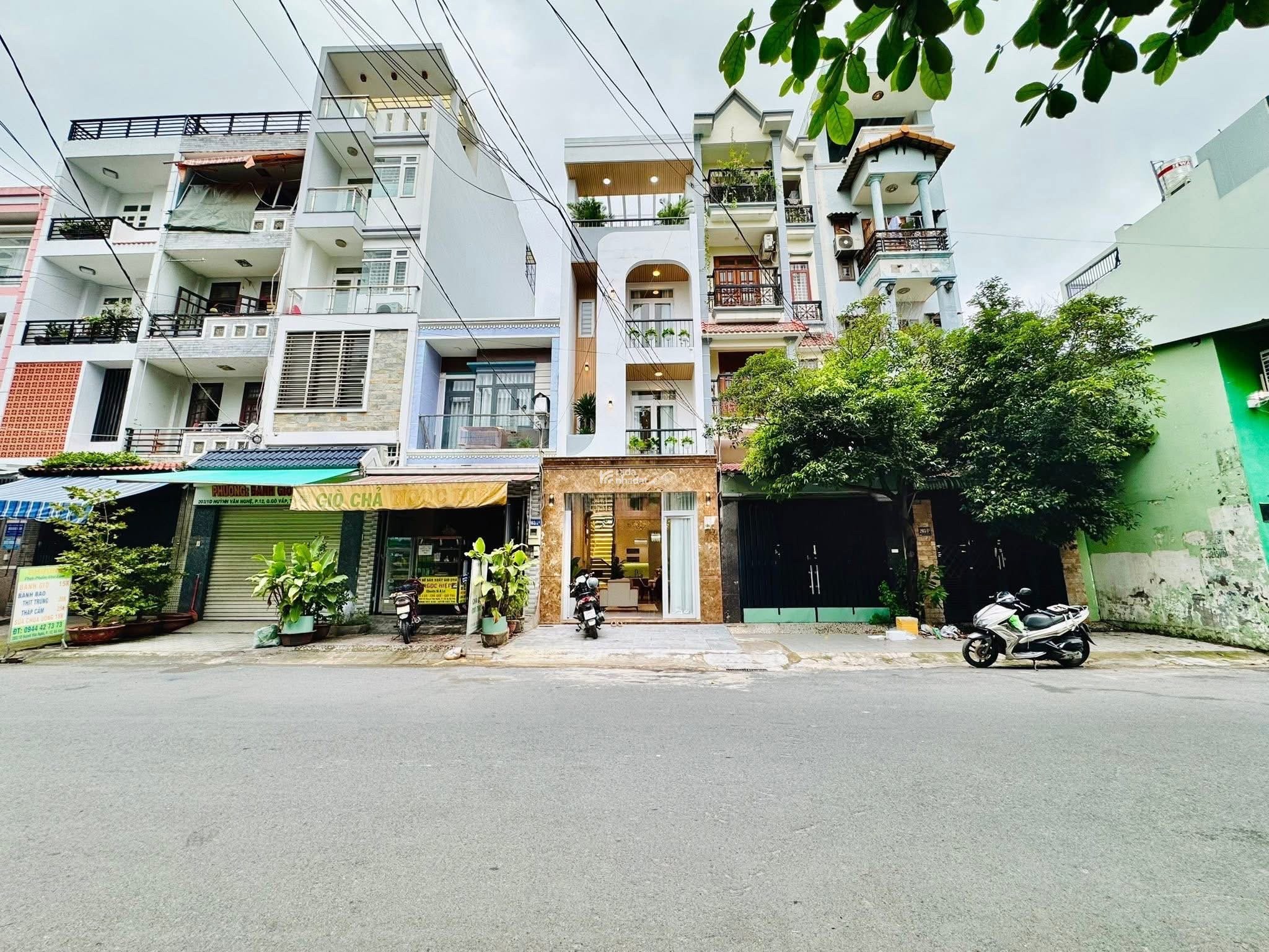 NHÀ ĐẸP MẶT HẺM 14M – GẦN CHỢ PHẠM VĂN BẠCH – GIÁP TÂN BÌNH – HUỲNH VĂN NGHỆ, GÒ VẤP