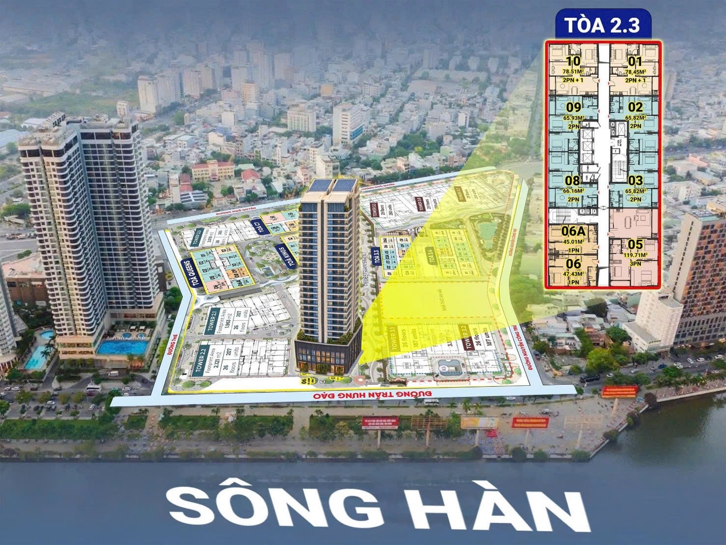 MỞ BÁN CĂN HỘ TRỰC DIỆN SÔNG HÀN - C3 CAPITAL SQUARE