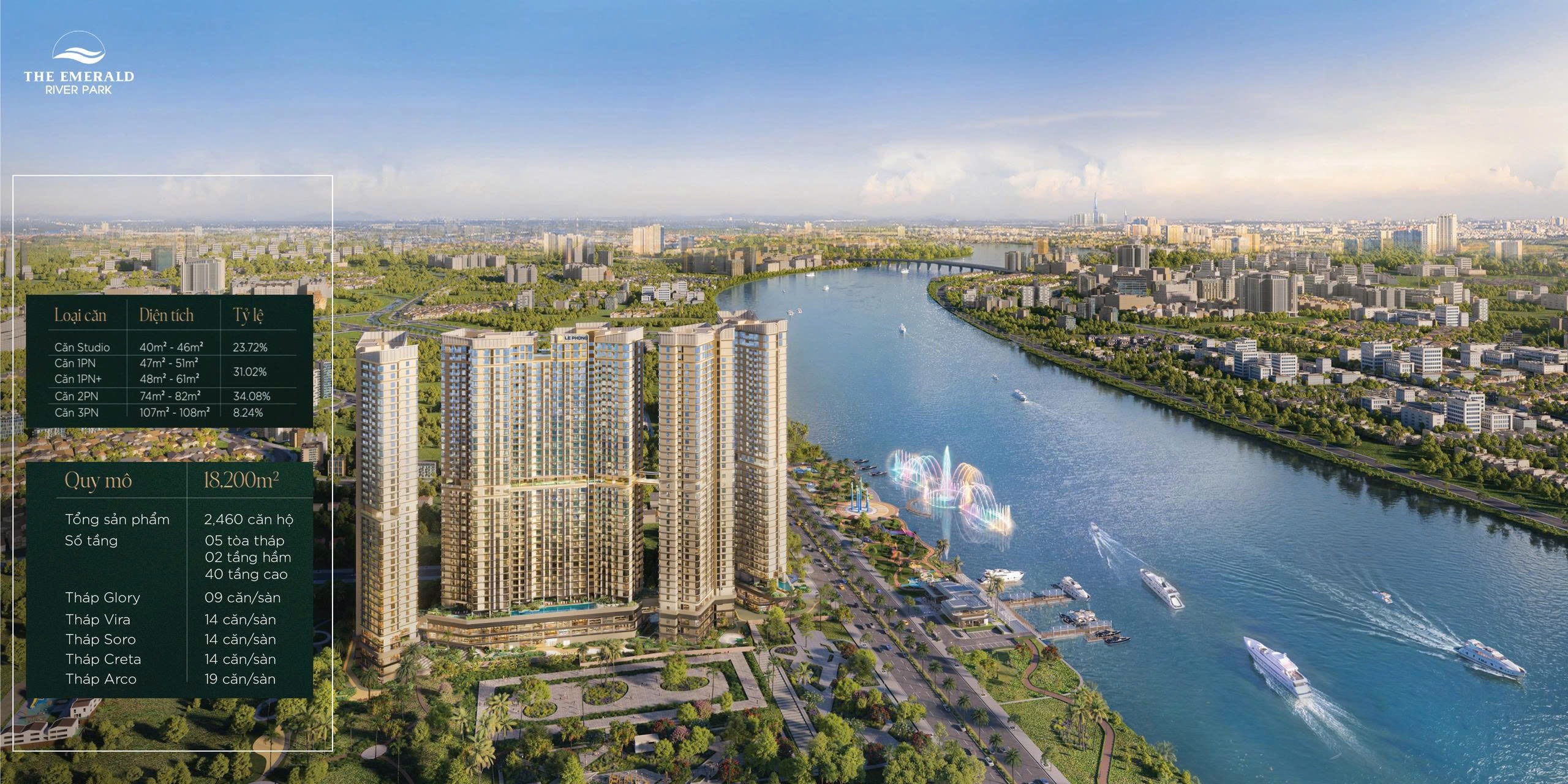 Căn hộ EMR River Park Sông Sài Gòn