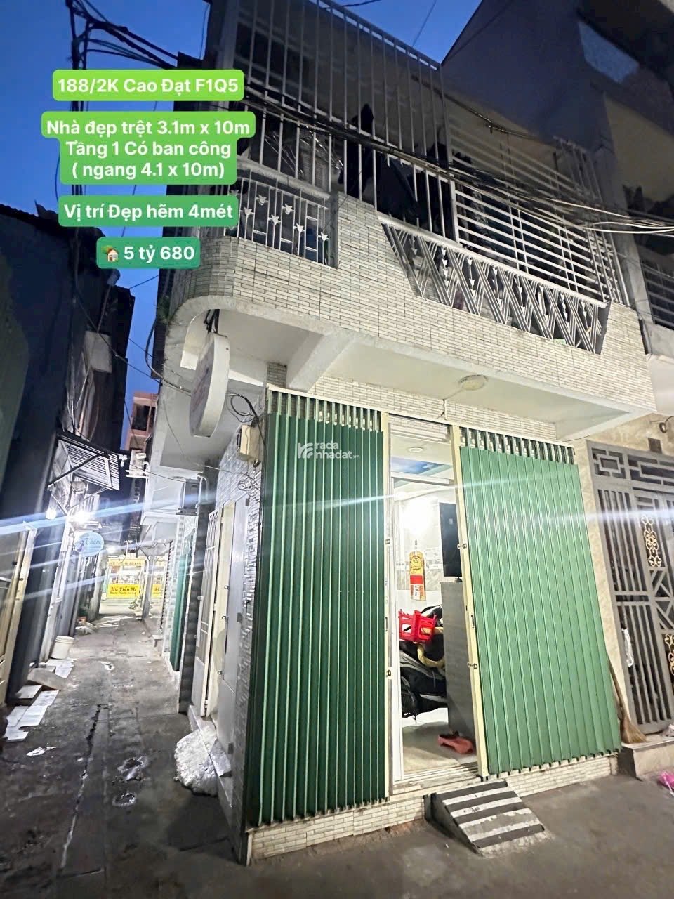 NHÀ GIÁ RẺ  TRUNG TÂM Q5 vien kim cuong