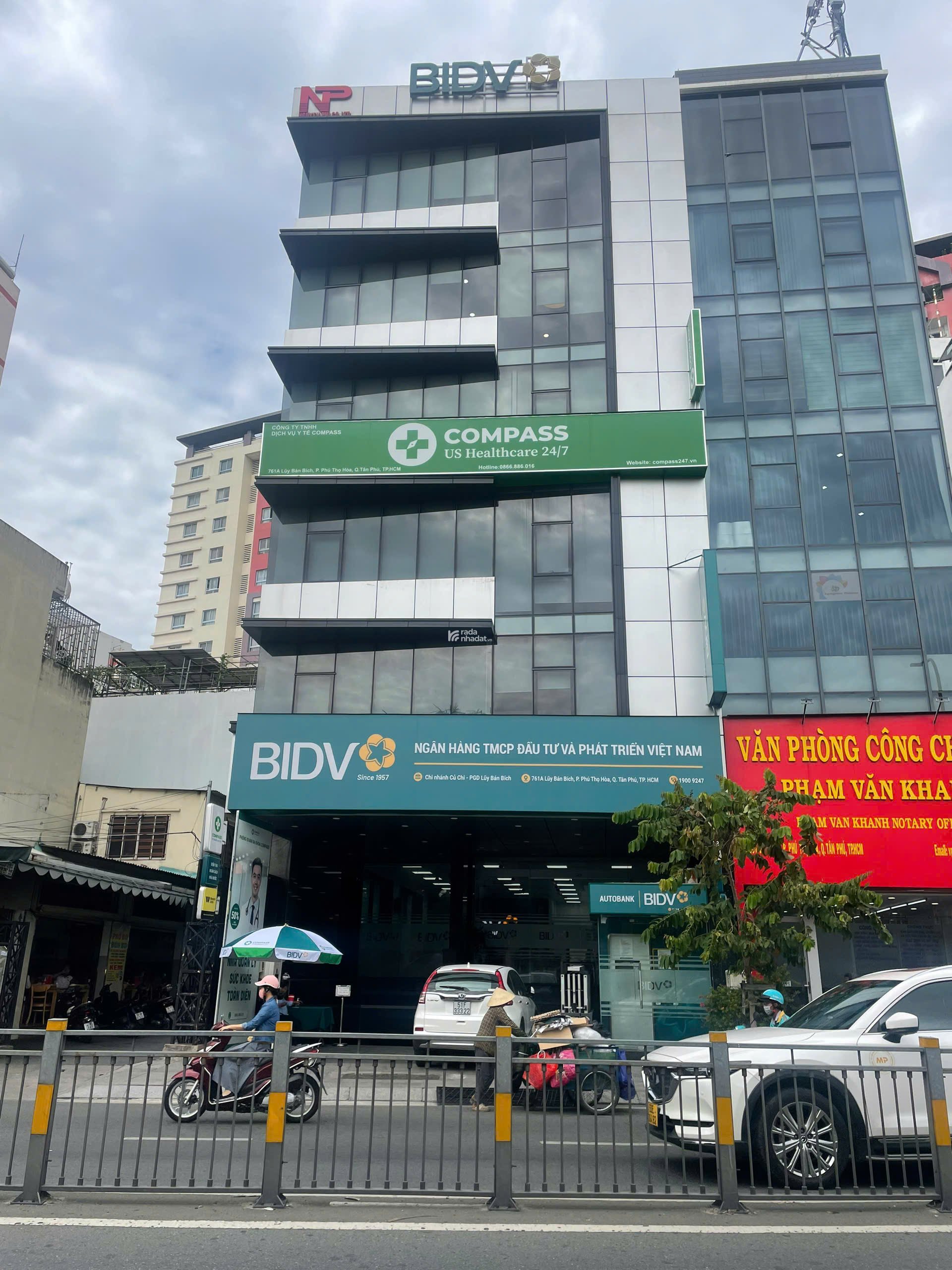 Bán nhà mặt tiền 685 xô viết nghệ tĩnh Q.BT DT 8x25m hầm 7 tẩng giá 25 tỷ