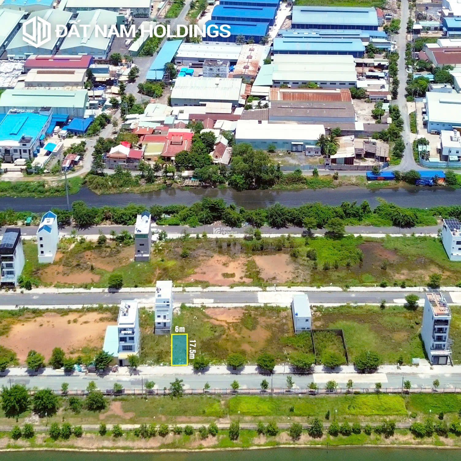 Đất nền đẹp tại Trần Văn Giàu, Đức Hoà Hạ, Đức Hòa, Long An, 2,375 tỷ, 105m2

